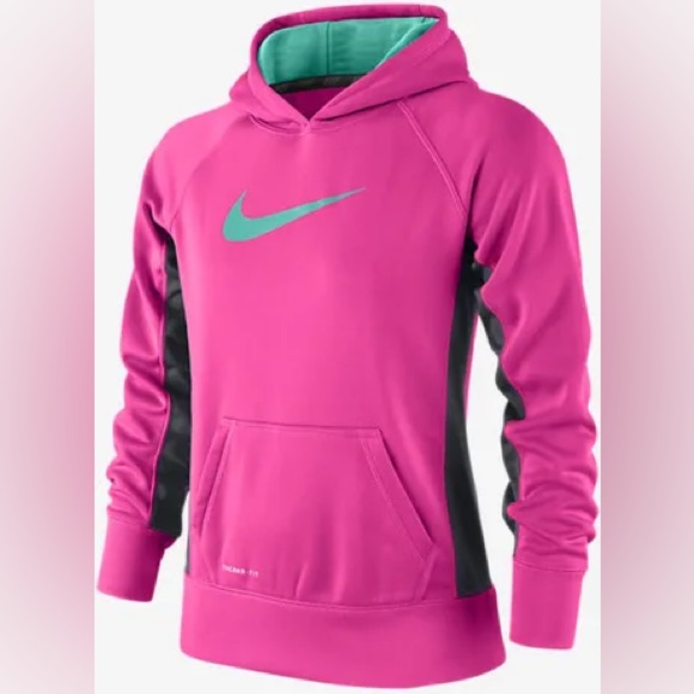 Nike Girls’ Therma-FIT Hoodie/Nike KO 2.0 Pullover Hoodie